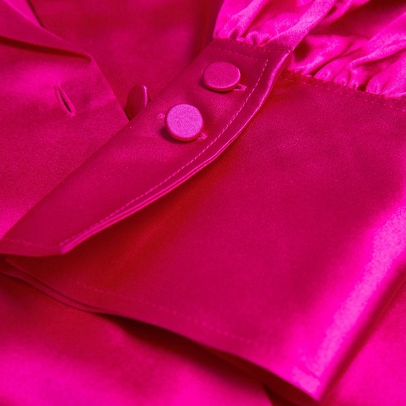 FRAME | Silk-Blend Femme Shirt - Picture 8 of 10